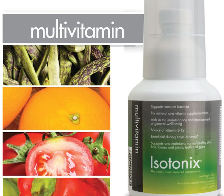 mulitivitamin in isotonic solutions